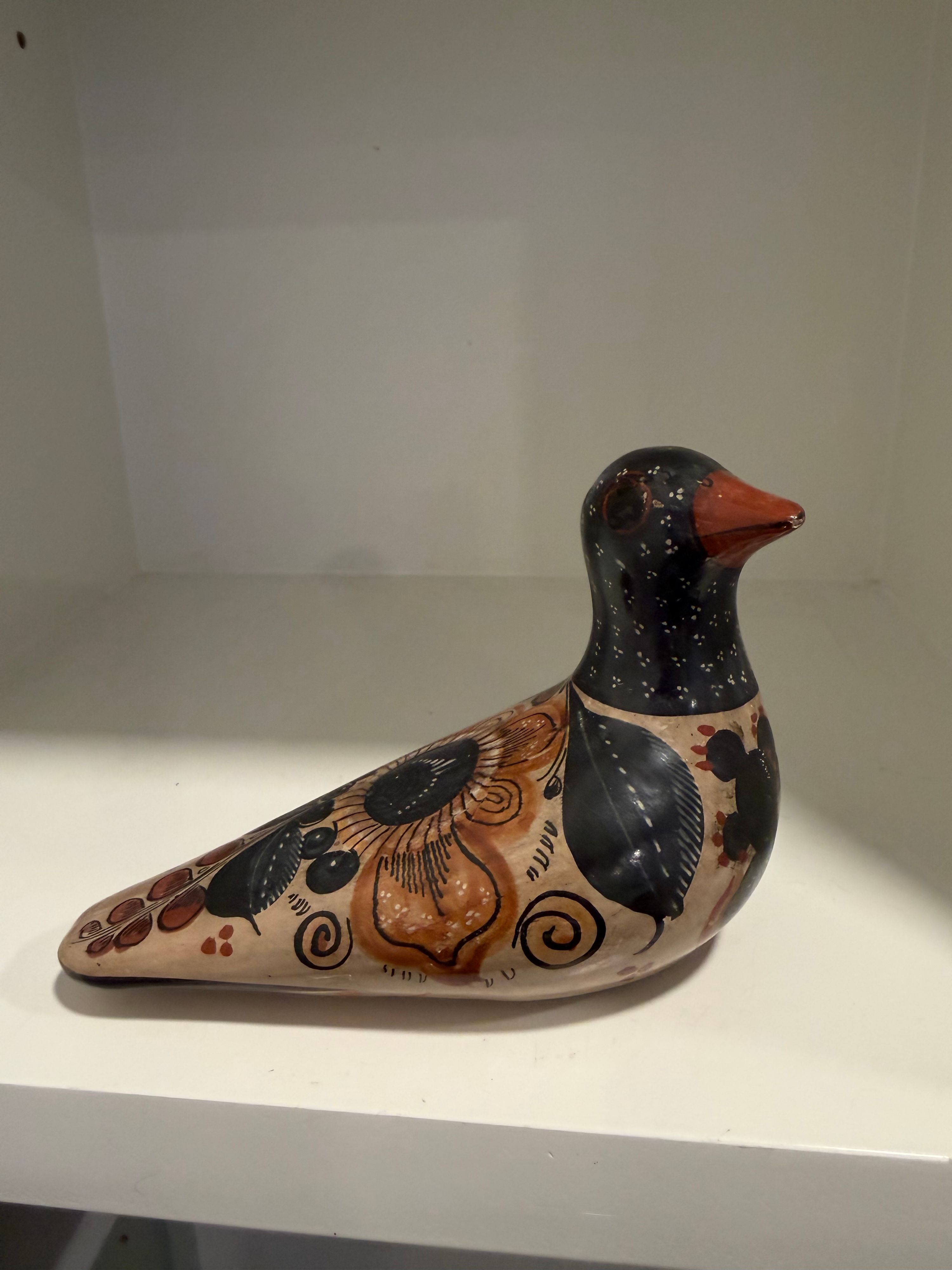 Vintage Tonal Pottery Bird