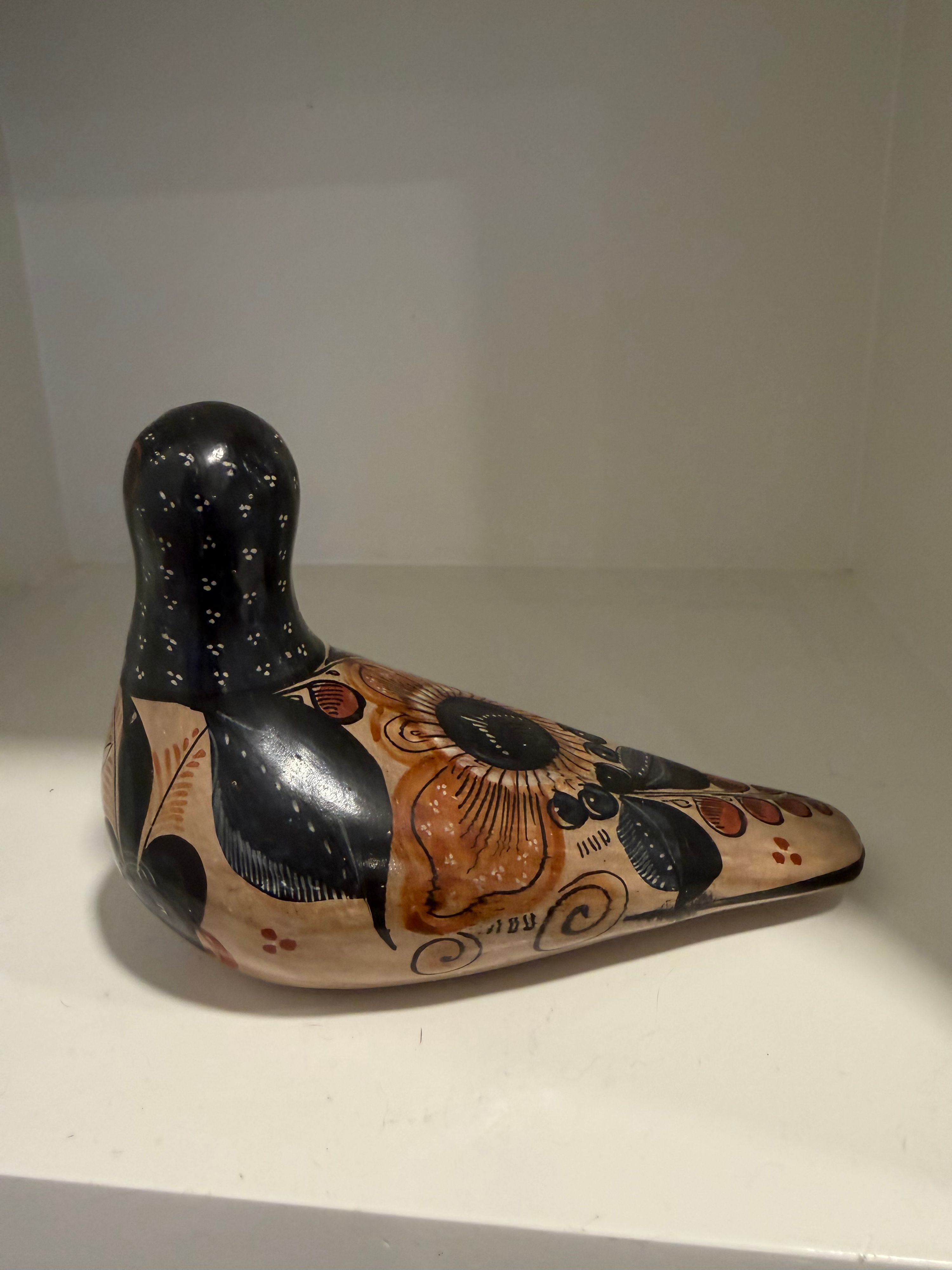 Vintage Tonal Pottery Bird - Thumbnail 3