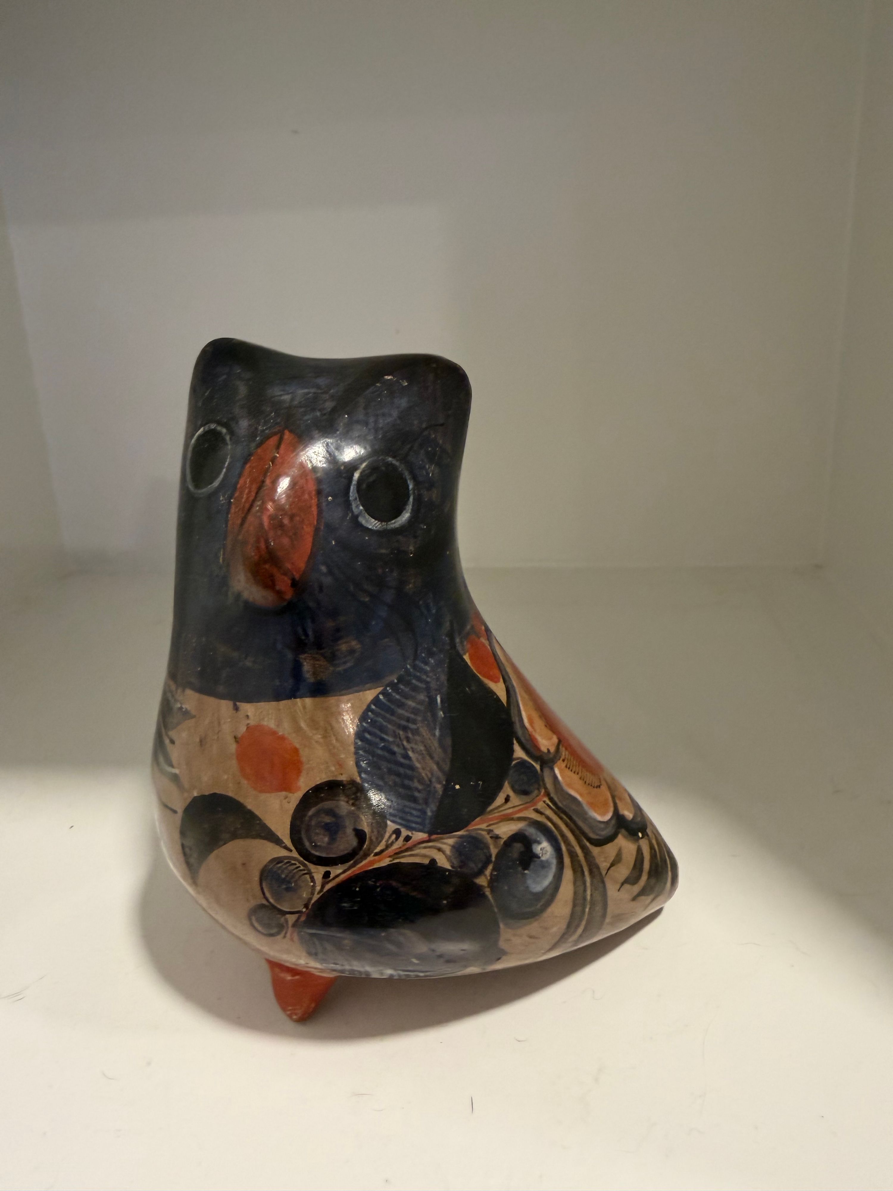 Vintage Tonal Pottery Owl