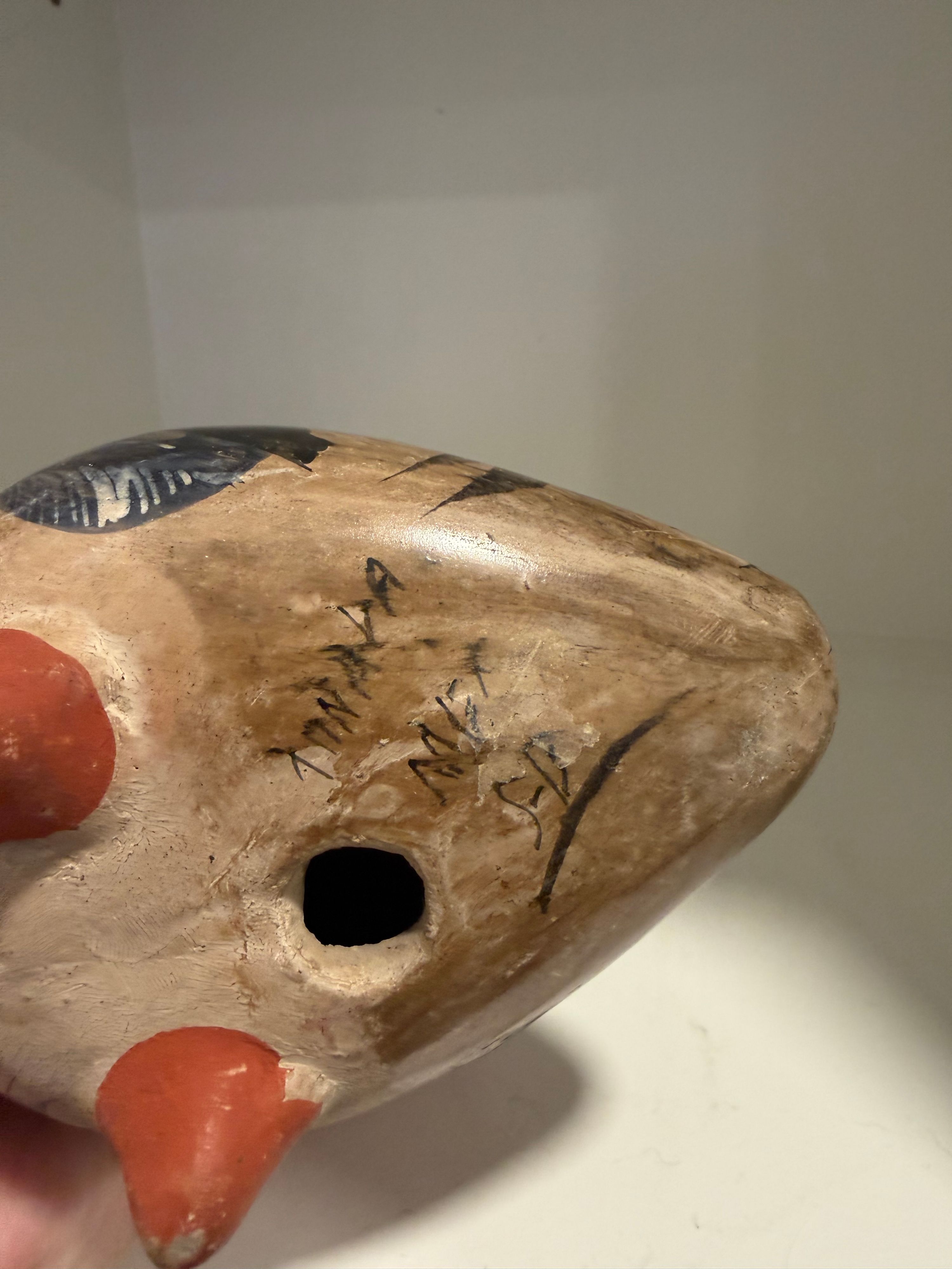 Vintage Tonal Pottery Owl - Thumbnail 3