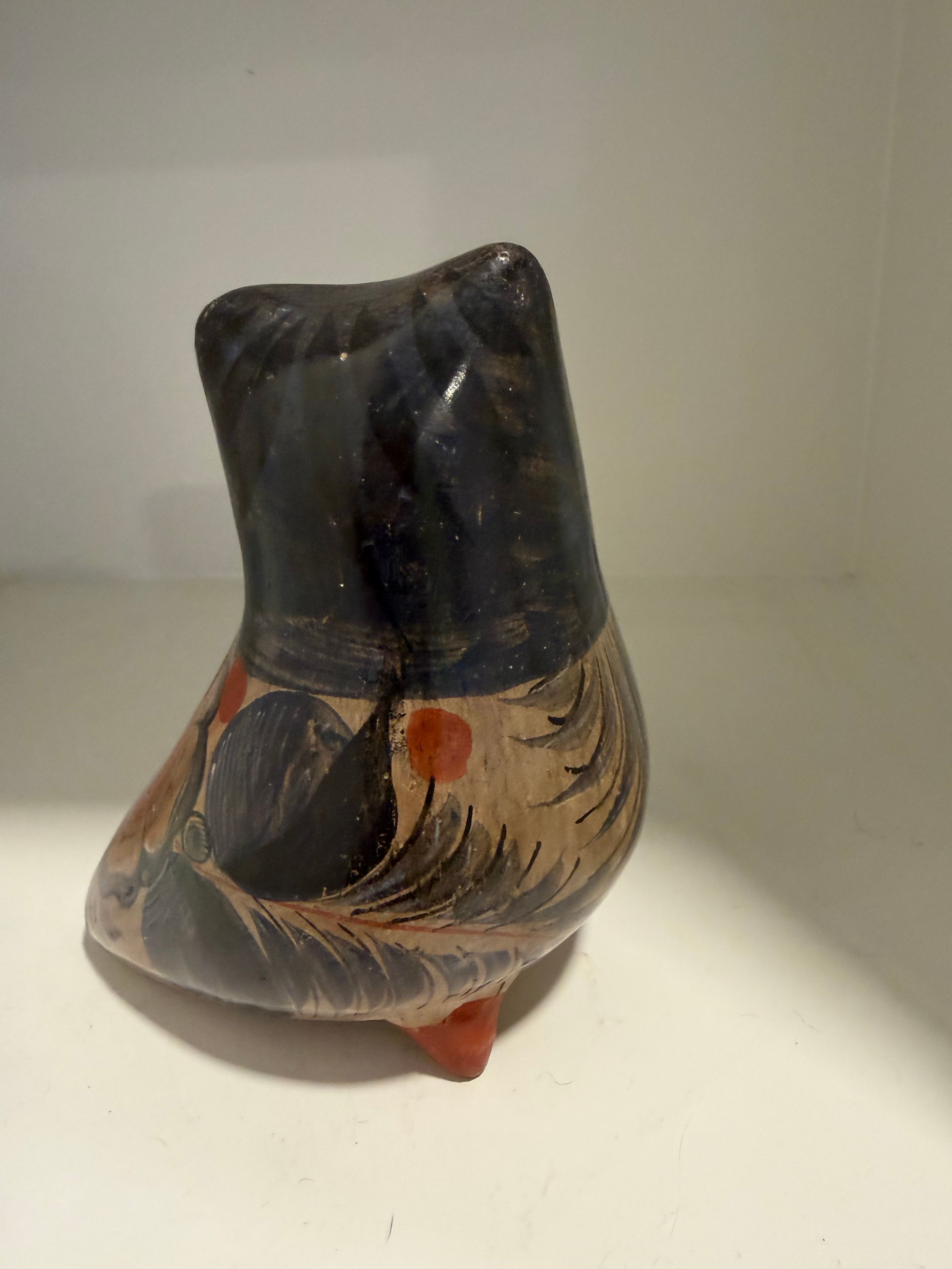 Vintage Tonal Pottery Owl - Thumbnail 5
